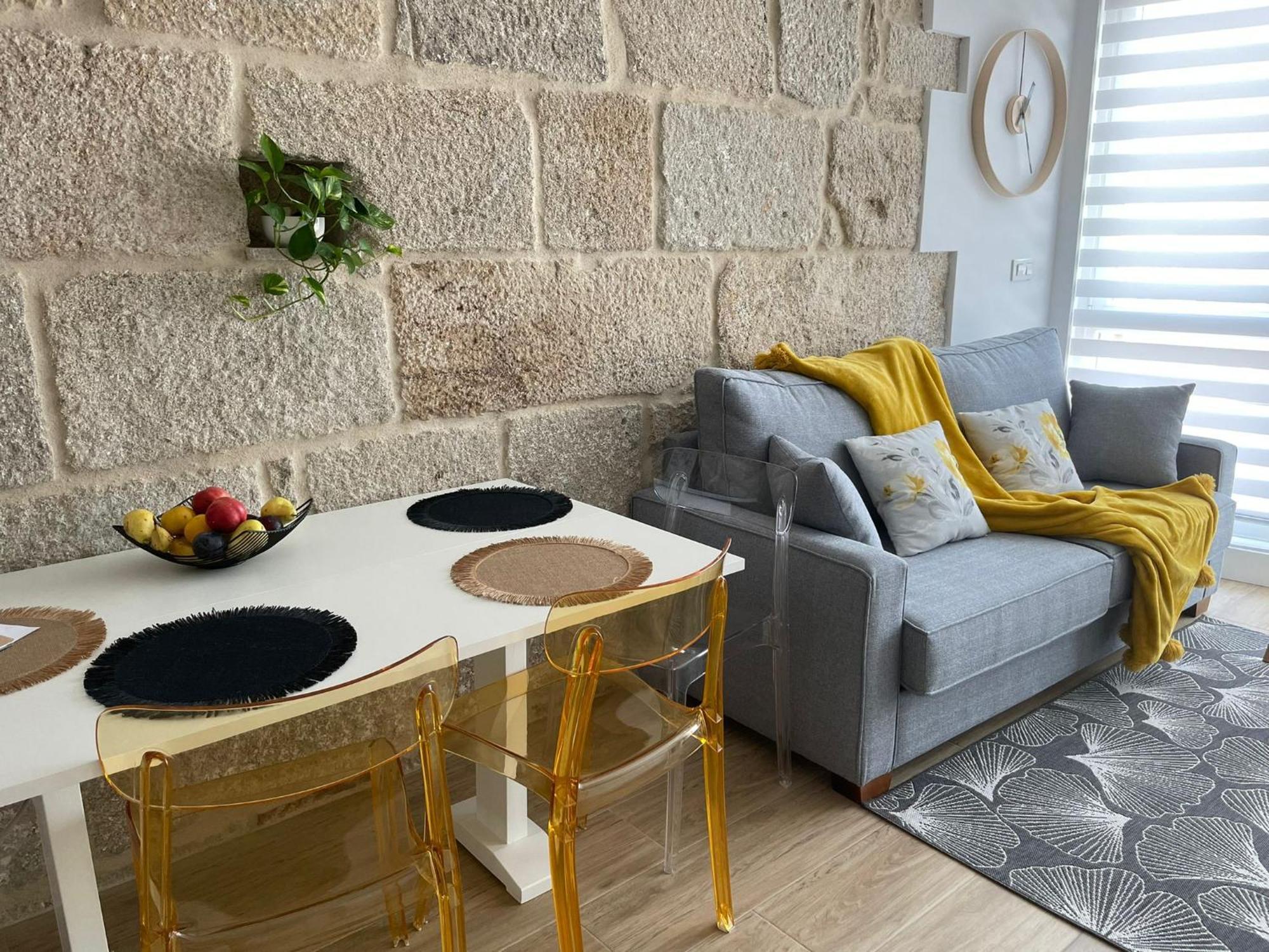 Apartamento Almuina Marín Exteriör bild
